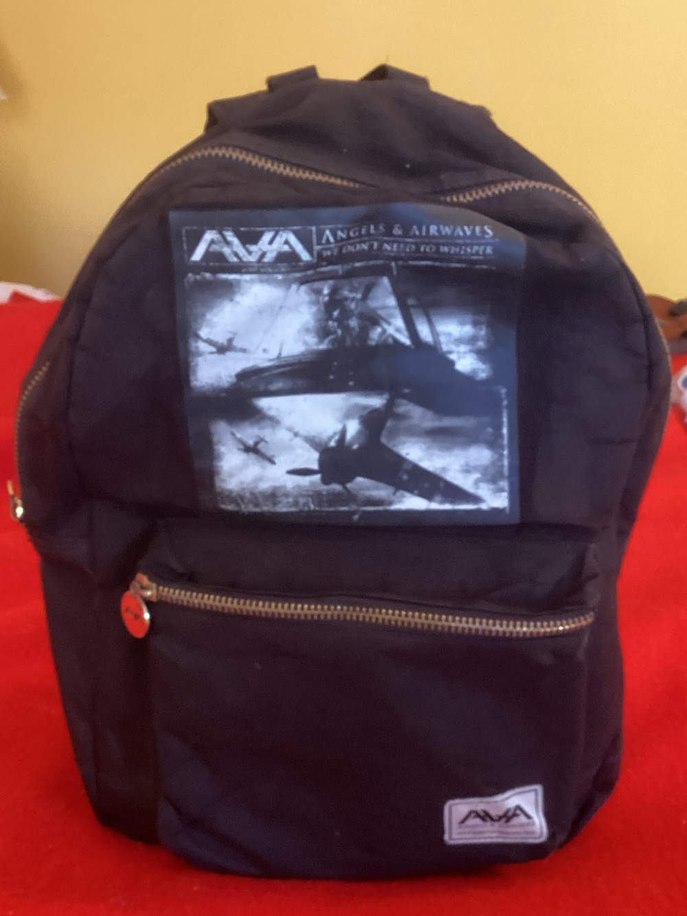Angels & Airwaves Black Backpack - Band Logo